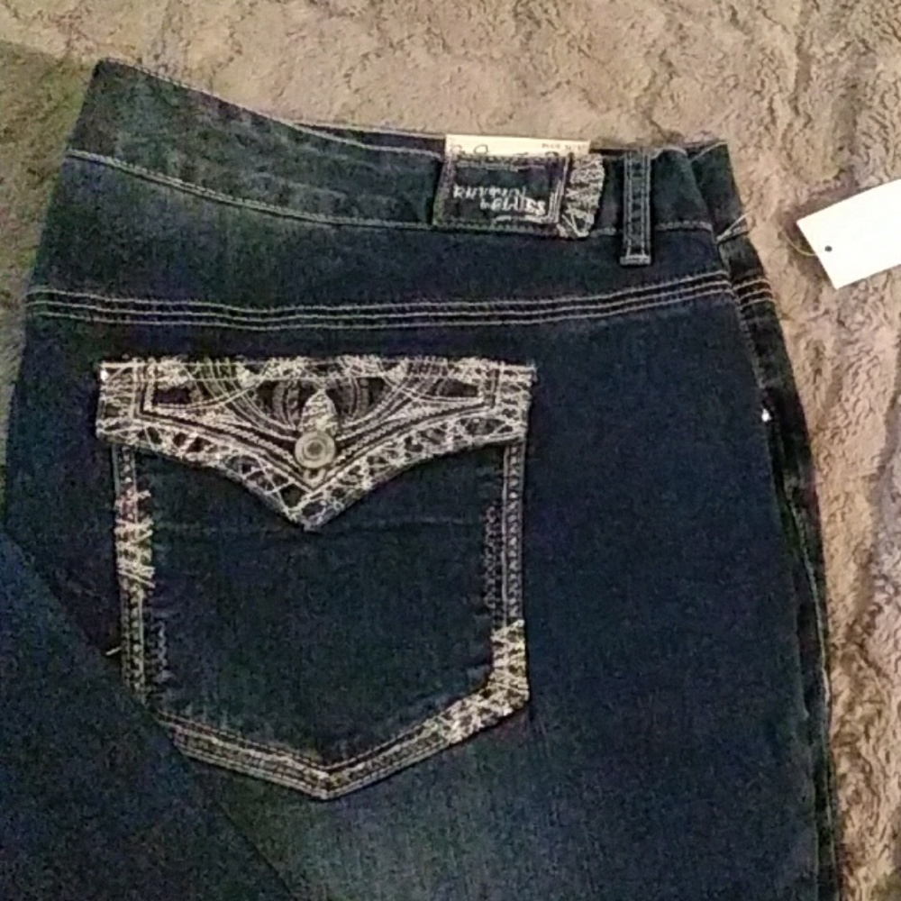 Rhythm in blues Gwen jeans